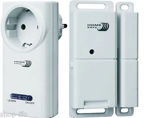 Funk-Dunstabzugsset mit Tür-/Fenster-Magnetkontakt und Funksteckdose 3600 Watt - Bild 1 von 3