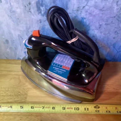 Black & Decker The Classic Steam and Dry Iron Aluminum Soleplate TESTED - Image 1 of 4