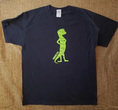 Fruit of The Loom GEICO Graphic T-Shirt Mens XL Black T Shirt Cotton - Image 1 of 4