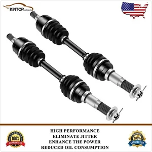 CV Axles For Yamaha Big Bear 400 Kodiak 400 Front Driver Passenger Side - Imagen 1 de 14