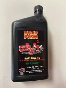 Brad Penn V2 Motorcycle Oil 10w40 V2 4-Stoke Hi-Perf Oil 12Qts *See Description - Bild 1 von 2