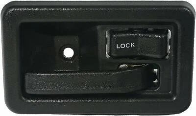 Manija de puerta interior delantera derecha negra para 97-04 Jeep Wrangler (TJ) 91-95 Wrangler YJ Foto 1 de 3