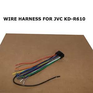 NEW WIRE HARNESS FOR JVC KD-R610 KDR610 Free Fast Shipping - Picture 1 of 1