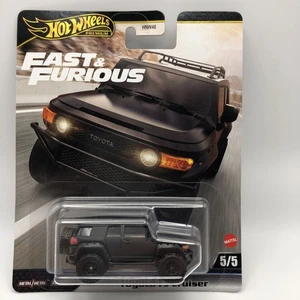 2024 HOT WHEELS PREMIUM TOYOTA FJ CRUISER FAST & FURIOUS BLACK. 🔥 - Picture 1 of 5
