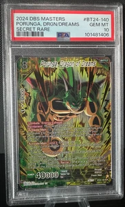Dragon Ball Super | Porunga, Dragon of Dreams | BT24-140 SCR | PSA 10 - Picture 1 of 2