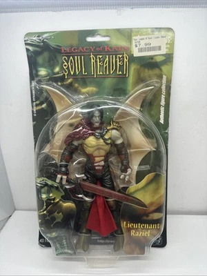 Figura Teniente Raziel Legacy of Kain Soul Reaver Caja Azul BBI Eidos Nuevo en Caja JH-13 Foto 1 de 4