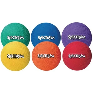 S&S Worldwide Spectrum™ Playground Balls, 8-1/2" - Set of 6 Bright Assorted - Picture 1 of 6