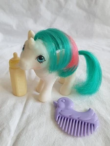 MLP Play & Care Set Baby Pony Gusty 84 Baby Springinsfeld G1 - Bild 1 von 12