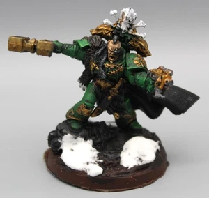 Space Wolves Krom Dragongaze pintado #2698 - Imagen 1 de 5