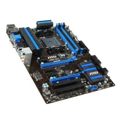 For MSI A88X-G43 System Board AMD FM2/FM2+ DDR3 64G HDMI DVI VGA ATX Motherboard - Image 1 of 4