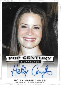 Holly Marie Combs Pop Century Signaturen signiert BA-HMC Karte charmiert2 - Bild 1 von 2