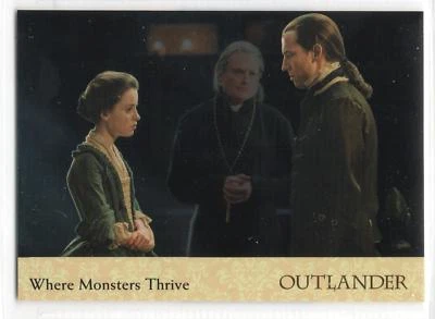 Outlander Season 2 (2017) RAINBOW FOIL BASE Card #65 / WHERE MONSTERS THRIVE - Image 1 of 2