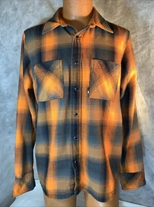The North Face M Ls Bd Karo Hemd Top Karo Orange Rot Schwarz Herbst Camp Saison - Bild 1 von 24