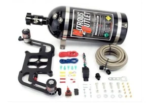 00-10604-10 NITROUS OUTLET STINGER 2 PLATE SYSTEM KIT 4150 CARB WITH 10 lb TANK - Picture 1 of 1