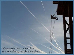 8349.Decoration Poster.Home Room wall design art print.Courage.Inspirational - Picture 1 of 1