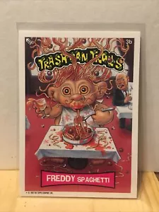 1992 Topps Trash Can Trolls Freddy Spaghetti #3b BOXTCT - Imagen 1 de 2