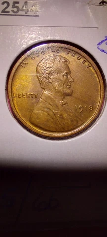 1918-P LINCOLN CENT . CHOICE GEM BU. HIGH MS RATING Cover