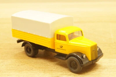 Ho 1:87 WIKING SoMo Post 35 Opel Blitz 1939 Cassone Camion Deutsche Bundespost - Immagine 1 di 4