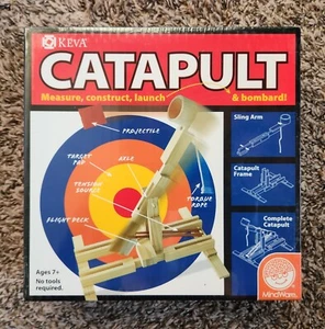 *NEW KEVA EDU Contraptions Catapult MindWare Measure Construct Launch SEALED Box - Picture 1 of 2