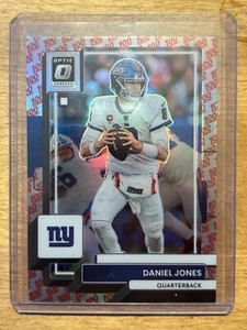 2022 Donruss Optic - Daniel Jones - 100 One Hundred Emoji SSP 💯 - NY Giants