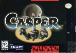 Casper Super Nintendo Cosmetically Flawed Cartridge - Picture 1 of 1