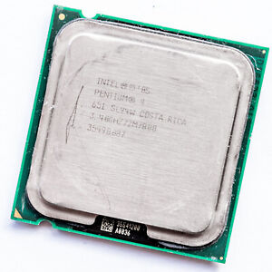 Intel Pentium 4 651 SL94W 3.4GHz HT LGA775 65nm Cedar Mill 95W EM64T Processor