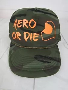 Sombrero de camionero camuflado Cobra 'Aero or Die' para hombre talla única - Imagen 1 de 2