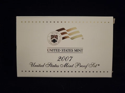 2007 US Mint Proof Set | Beautiful Set | Box & COA | UNCIRCULATED | UNC Cover