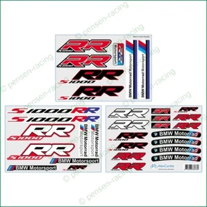  S1000RR BMW Motorrad Motorsport Racing laminierte Aufkleber Sticker Kit s1000 - Bild 1 von 5