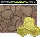 timbres verticaux en béton collant pierre de champ pierre empilée moule vertical