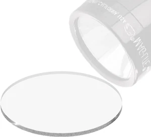 Lente de vidrio templado Maglite C D celda linternas tamaño completo actualización irrompible - Imagen 1 de 11