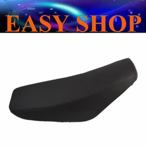 BLACK Flat Tall Foam Seat CRF50 Style 110cc 125cc 140cc 150cc PIT PRO DIRT BIKE - Picture 1 of 5