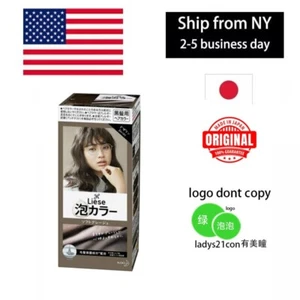 Japan Kao Liese Bubble Hair Color Foam ( Soft Greige) - Picture 1 of 1