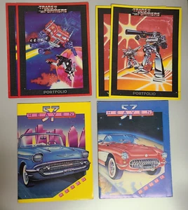 Vintage 1984/85 Transformers Folders & 57 Heaven Portfolios Pocket Folders Lot 6 - Picture 1 of 6