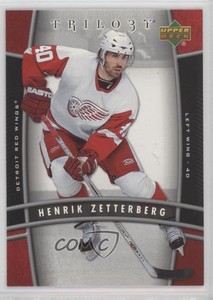 2006-07 Upper Deck Trilogy Henrik Zetterberg #36