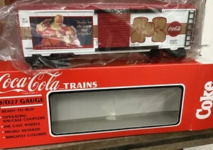 K-Line  Coca-Cola  Thanks for the pause BOXCAR #K-644706 Christmas  O/27 1995 - Picture 1 of 5