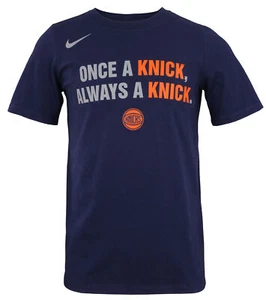 Nike NBA Youth (8-20) New York Knicks City Edition Dry Fit Short Sleeve Tee - Picture 1 of 6