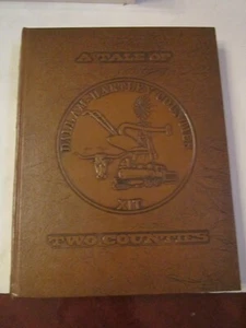 A TALE OF TWO COUNTIES DALLAM-HARTLEY COUNTIES BOOK- LEATHER - 450 PAGES - Foto 1 di 11