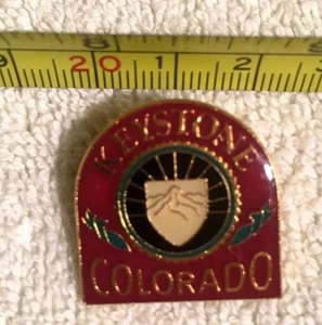 Keystone Colorado Ski Resort Skiing Souvenir Collectible Pin Pinback Free Ship - Picture 1 of 1