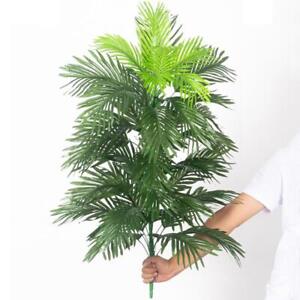 90CM Tropical Palm Tree Large Artificial Plants Leaf Home Garden Decorations