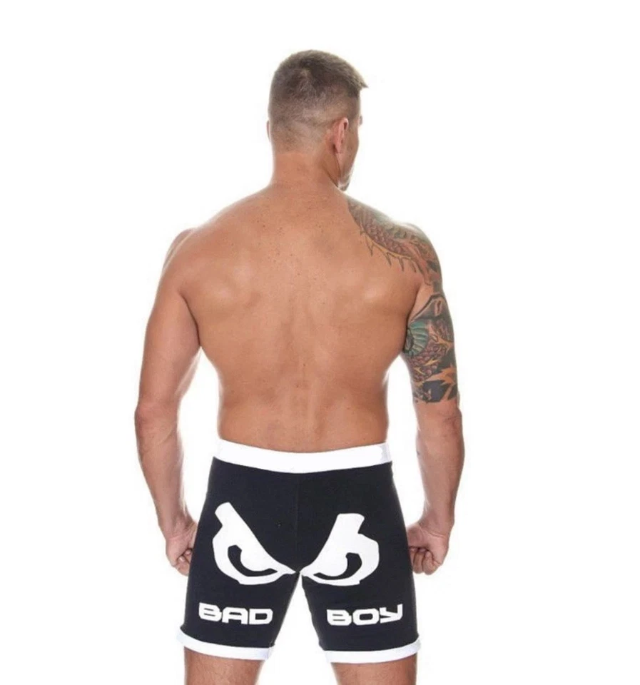 Pantalones Cortos Bad Boy Vale Tudo MMA Gi Muah Thai Jiu Jitsu Grappling Negro NUEVO Foto 1 de 3