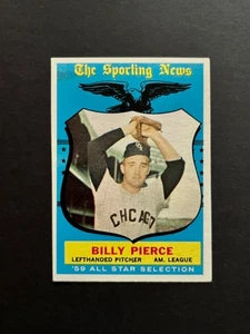 Topps #572 Billy Pierce All Star 1959 excelente/excelente+ - Imagen 1 de 2