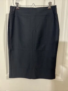 Damen Hohe Taille Bauch Kontrolle Bleistift Röcke Stretchig Bodycon Midi Größe XL - Bild 1 von 7