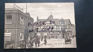 busy street The North Pole pub Dartford Kent postcard - Picture 1 of 2