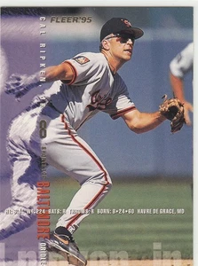 1995 Fleer - Cal Ripken #19 - Picture 1 of 2