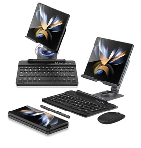 Magnetyczny stojak na tablet uchwyt klawiatura zestaw do SAMSUNG Z składany 6/5/4 360° obrotowy - Zdjęcie 1 z 3