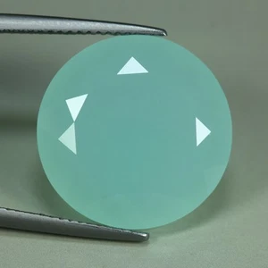 13.06 Cts_Great Collection_100 % Natural Untreated Australian Mint Blue Opal - Foto 1 di 3