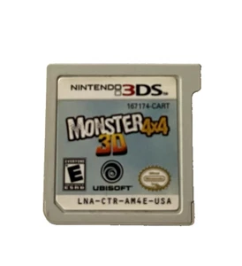 Monster 4x4 3D - Nintendo 3DS Spiel - US Version Videospiel GEBRAUCHT GETESTET NUR SPIEL - Bild 1 von 2