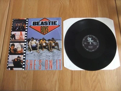 The Beastie Boys-She's On It-12" Vinyl Single-GD/GD. - Image 1 of 4