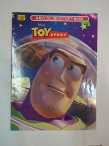 Libro de rastros y colorear Toy Story de colección 1995 libros dorados leer - Imagen 1 de 7